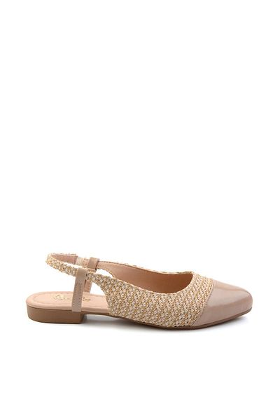 Bambi Beige Women's Ballerina Ballerina K01823172528