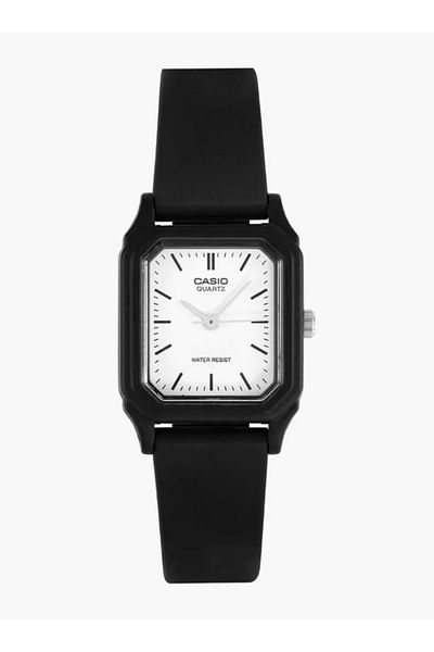 Casio ساعة كاسيو النسائية التناظرية ذات الميناء الأبيض - LQ-142-7EDF