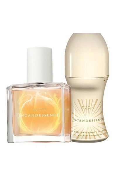 AVON SET EDP INCANDESSENCE 30 ML SI ROLL-ON INCANDESSENCE 50 ML , AVON