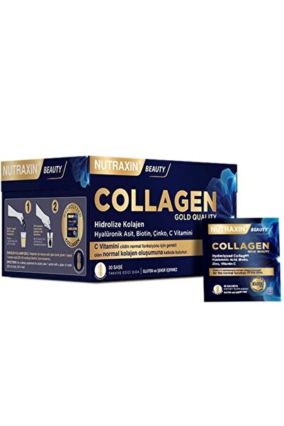 Nutraxin Collagen Gold Quauty Takviye Edici Gıda 30 Saşe