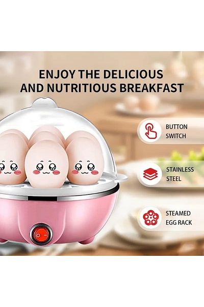 Generic Electric Egg Poacher 350w – Single Layer Egg Cooker With Auto Shut-off, Food Grade, Easy To Use