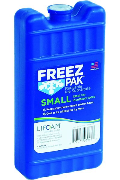 Lifoam Freez Pak Small Reusable Ice Pack, Polypropylene, Blue, S