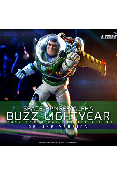 Hot Toys Space Ranger Alpha Buzz Lightyear (Deluxe Version) Sixth Scale Figure (1/6 Ölçek)