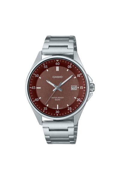 Casio Men's Analog Brown Dial Watch - MTP-E705D-5EVDF