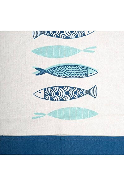 OEM Șorț de bucătărie reglabil, albastru