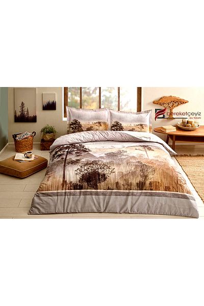 Özdilek Scenery Double Duvet Cover Set