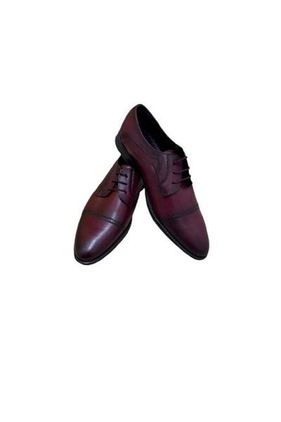 Antonelli Pantofi eleganți pentru bărbați, Grena, piele naturală, mărimea 43