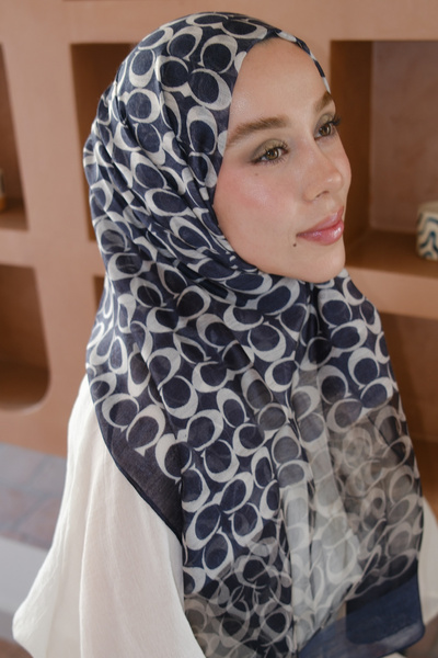 diorel C Monogram Yün İpek Organze Şal