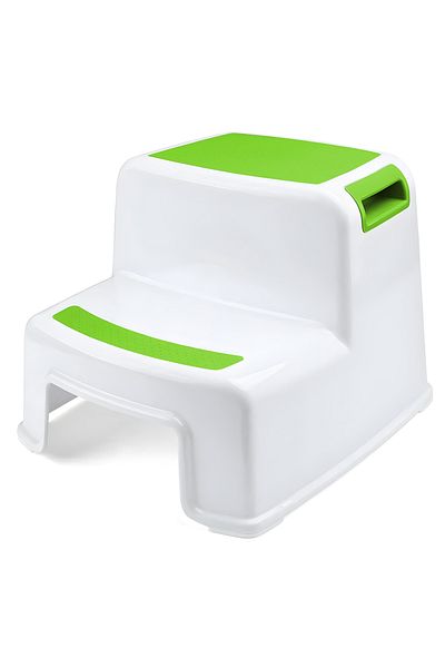 Teno Scaunel Inaltator pentru Copii Teno®, multifunctional, doua trepte, suprafata anti-alunecare, verde