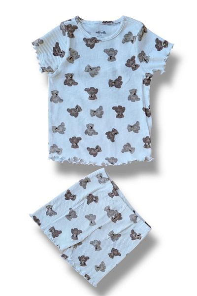 Fuar Baby 100% Cotton Camisole Girl's Shorts Set – Summer 2-6 Years