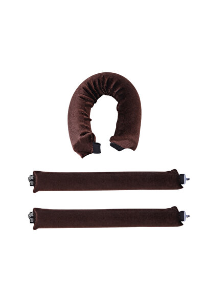 OEM Set of 3 heatless curling irons, made of velvety foam, natural curls, suitable for any hair type