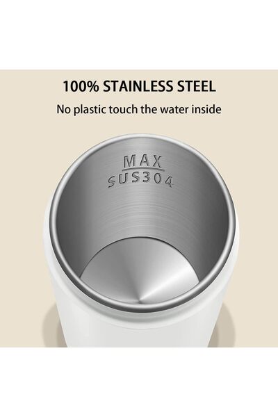 COOYA Portable Electric Tea Kettle,with 4 Variable Presets,Anti-Scald Double Wall,304 Stainless Steel