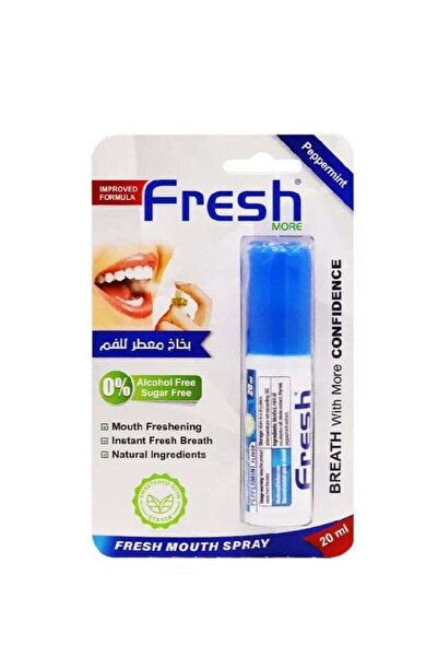 FRESH&MORE بخاخ فم بنكهة النعناع المنعش - 20 مل