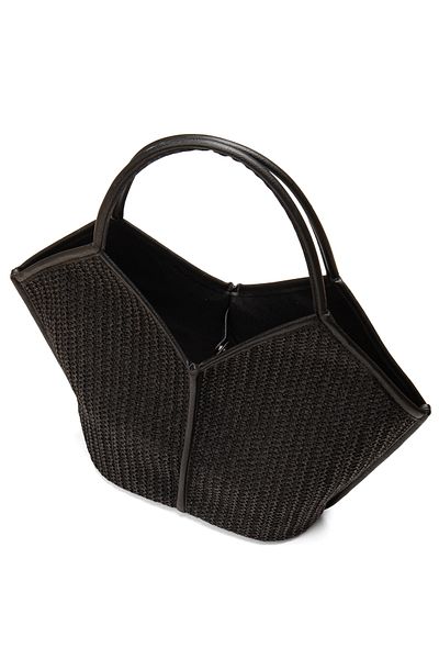 gio&mi Tatum Raffia Paper Rope Straw Shoulder Bag