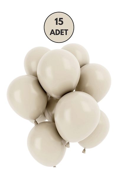 Mielibon Sea Sand Color Latex Balloon