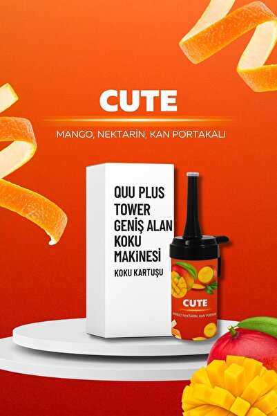 Aqua Quu Plus Tower Geniş Alan Cute Koku Kartuşu