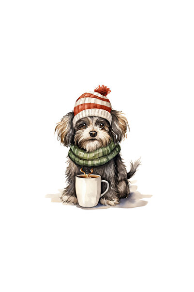 INOVATIX Set de 8 piese, autocolant havanez bând cafea, INOVATIX®. 6 cm