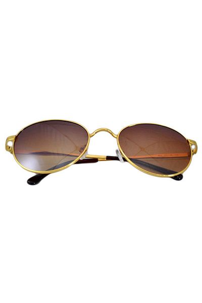 THEICONIC Aviator sunglasses, Brown - Gold