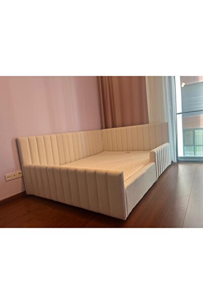 Puf Bebe Montessori serisi_ Çocuk ve Bebek Yatağı 120x200 ölçüde(İç yatak dahildir )