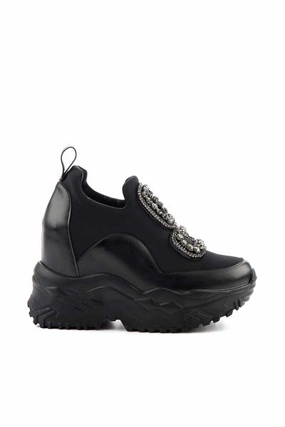Bambi Black Black Women's Sneaker K 01313002609
