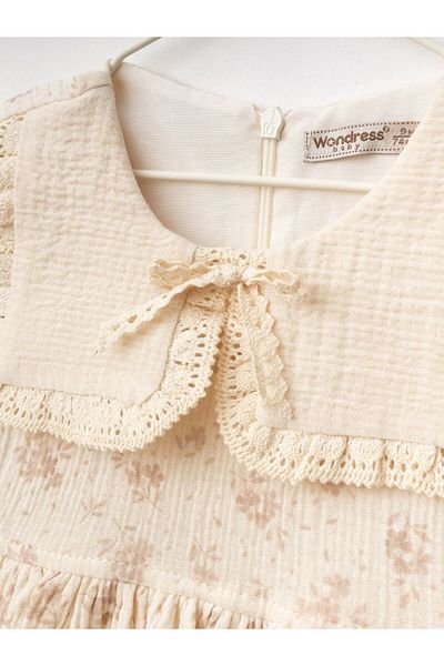 Cherrys Bebek Floral Muslin Dress