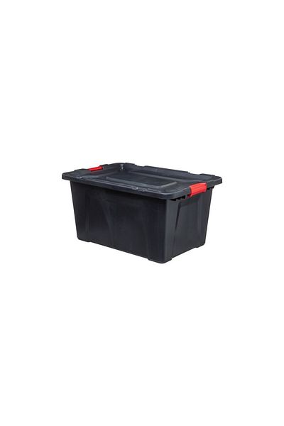 5 five simply smart NLOCK storage box, plastic, 55 liters, 64.8 x 43.5 x 30 cm