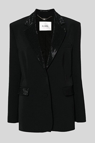BluGirl Kadın Ceket Siyah