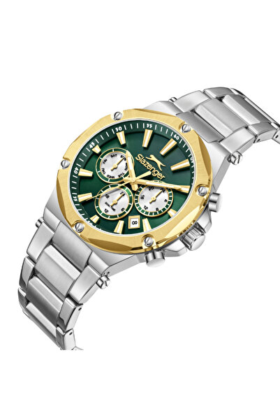 Slazenger Slazenger Men's Multifunction Dark Green Dial Watch - SL.9.2501.2.04