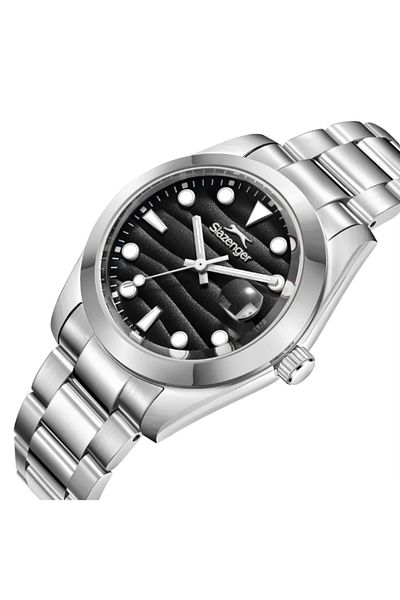 Slazenger Men's Date Black Dial Watch - SL.9.2491.1.04