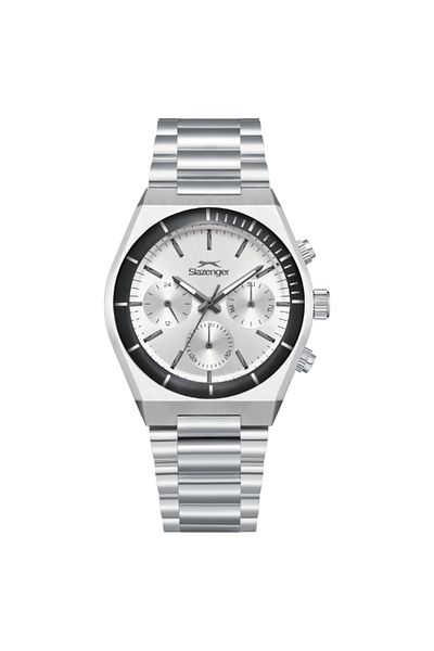 Slazenger Slazenger Men's Multifunction Silver Dial Watch - SL.9.2484.2.01