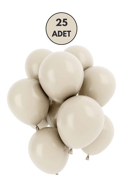 Mielibon Sea Sand Color Latex Balloon
