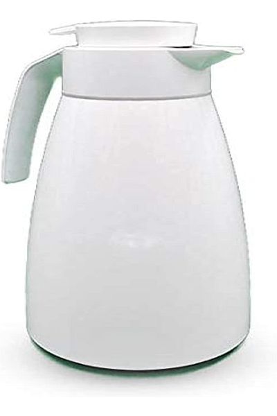 emsa Bell Quick Tip Vacuum Flask, 1.5L, White/Mint – Elegant, Fresh & Functional