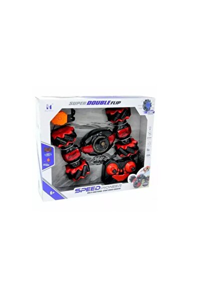 Abetto Market Speed Şarjlı Akrobat Kumanda ve Bileklik Kontrollü Araba Çift Kullanım Seçeneği