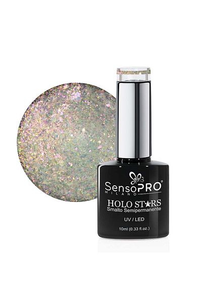 SensoPRO Milano Oja semipermanentă Holo Stars SensoPRO Milano 10ml, Aripi Celestiale #05