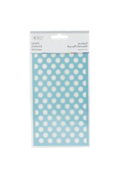 Roco Design Stencils Dots Plastic