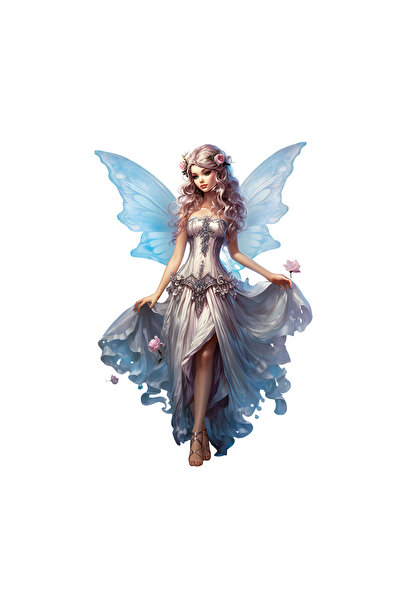 INOVATIX Set de 8 piese, autocolant Înger al Viselor, INOVATIX®. 6 cm