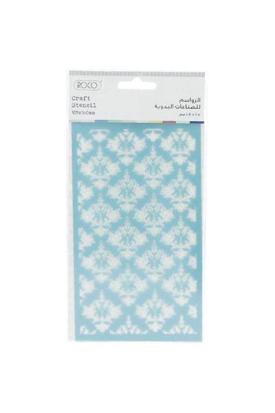 Roco Design Stencils Damask Plastic