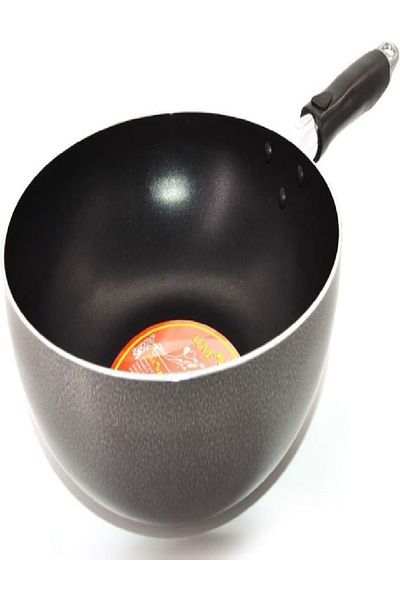 LOVE SONG 26cm Fry Wok with Handle – Durable Non-Stick LW-26
