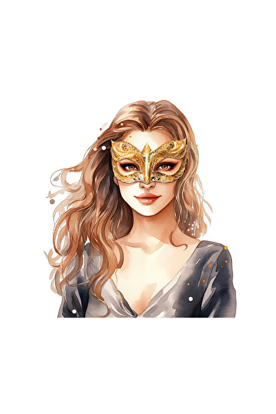 INOVATIX Set de 8 autocolante pentru invitații de Revelion Maya, INOVATIX®. 6 cm