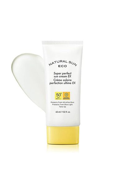 The Face Shop Sun Eco Super Perfect X Sunscreen || All-in-One Sun Protection 45ml