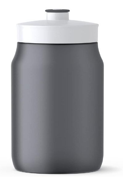 emsa Squeeze Bottle, 0.6L, Anthracite – PE Plastic, Leakproof, Lightweight & Reusable