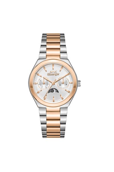 Slazenger Women's Multifunction Silver Dial Watch - SL.9.2468.4.04