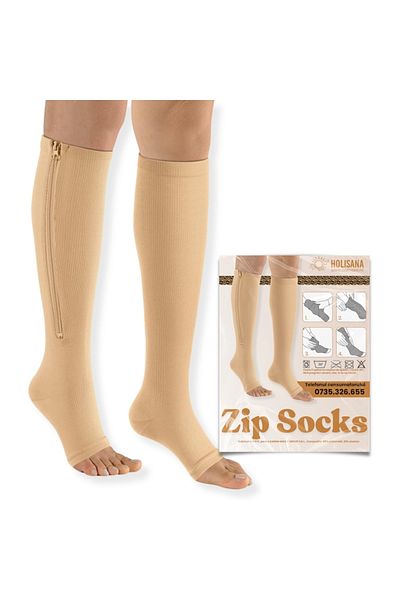 Holisana ® Zip Socks Pair