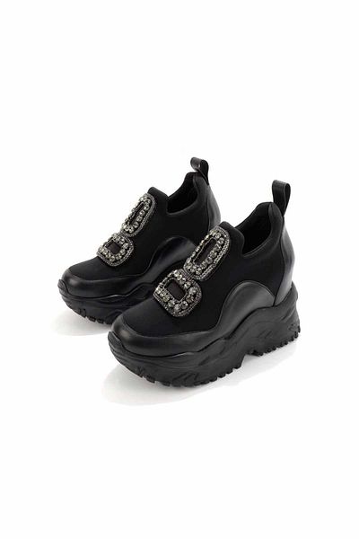 Bambi Black Black Women's Sneaker K 01313002609