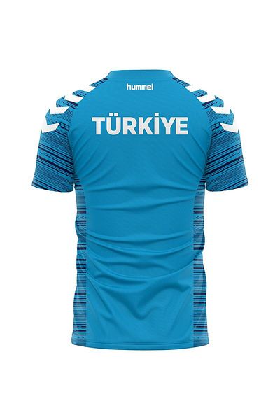 hummel National Team Line Camping T-Shirt Τυρκουάζ