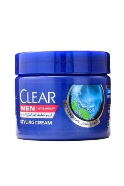 Clear Clear Men Anti-Dandruff Styling Cream with Cool Mint 275ml