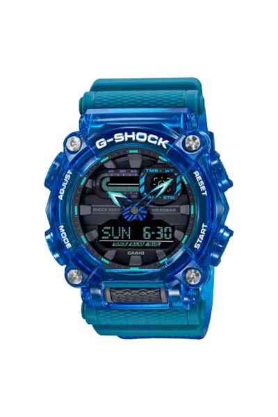 G-SHOCK Men's Analog-Digital Blue Dial Watch - GA-900SKL-2ADR