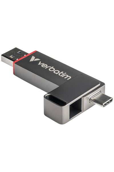 Verbatim Verbatim Memory Stick dual connectivity, USB-C/USB-A, 256GB, SSD level performance