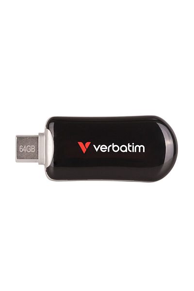 Verbatim Stick Memorie Verbatim Plectra USB-C, 3.2 Gen 1, 128 GB, Negru