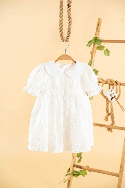 ZEHER Flower Short Sleeve Girl Dress